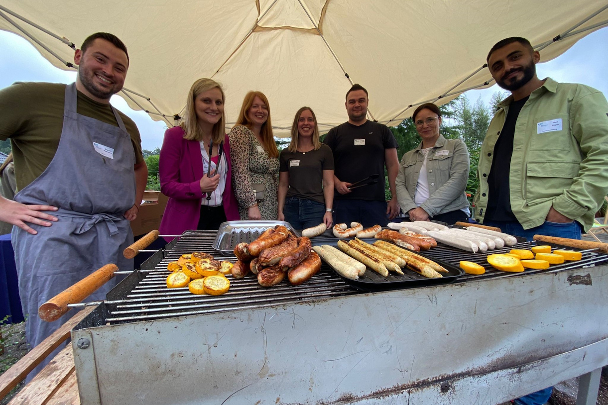 Ausbilder*innen-Event: Ob Frühstück oder gemeinsames Grillen - das Team Ausbildung veranstaltet jedes Jahr ein kleines Event als Dankeschön für alle engagierten Ausbilder*innen der Kreisverwaltung.
