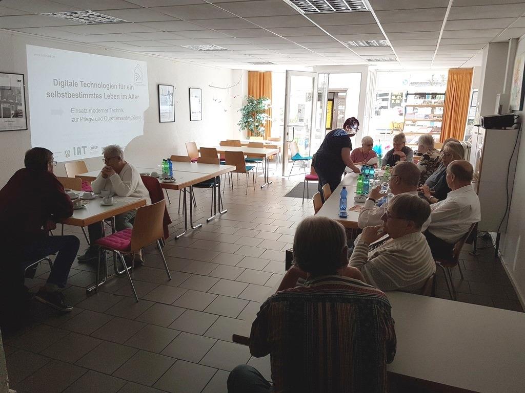 Beginn der Veranstaltung