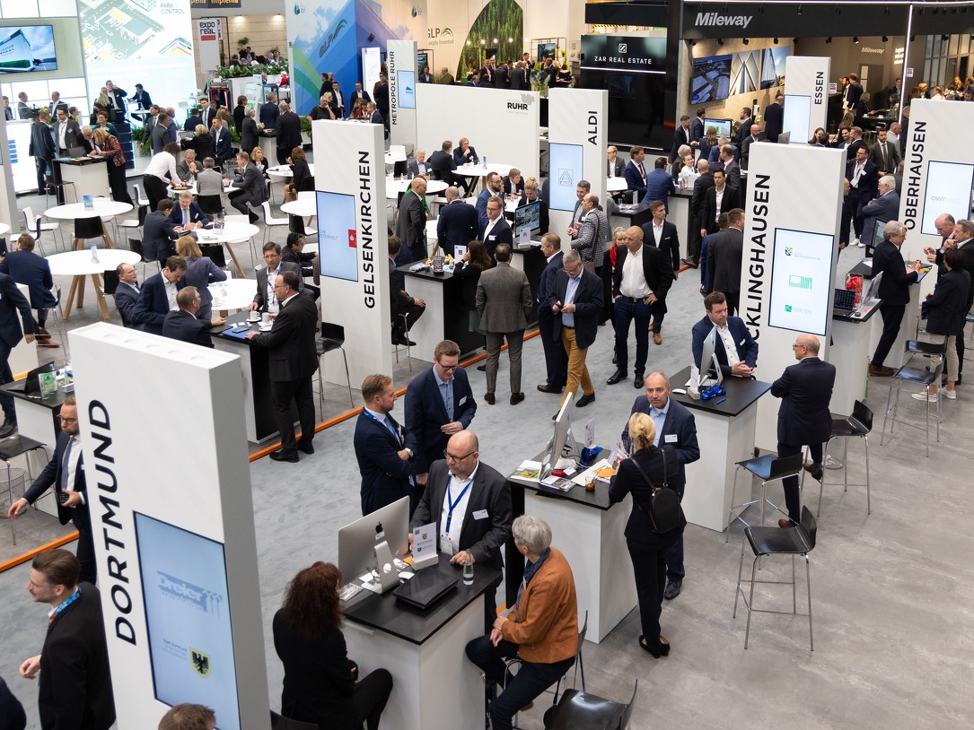 Messebetrieb (Foto: Business Metropole Ruhr)