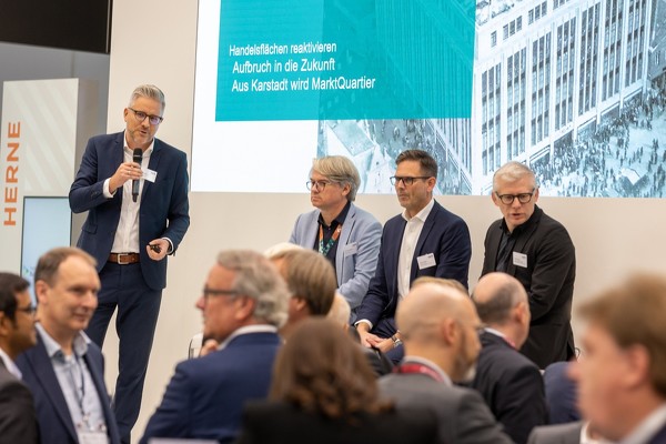 Beim 1. Standtalk präsentiert Hendrik Eßers das MarktQuartier Recklinghausen