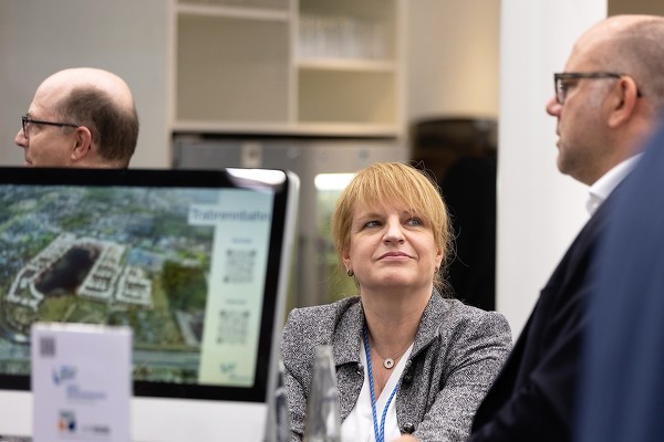 Partner am Messestand Kreis Recklinghausen