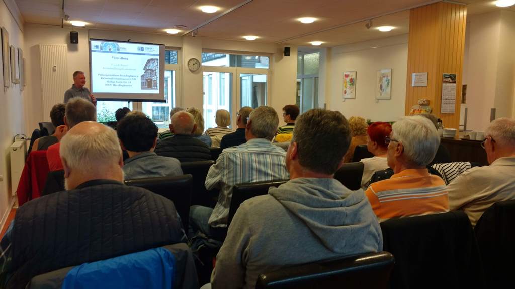 Beginn der Veranstaltung