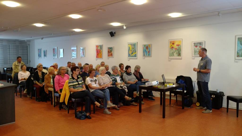 Der gefüllte Veranstaltungssaal